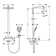 Raindance Select 360 Shower System 42" with Dual Shower Head