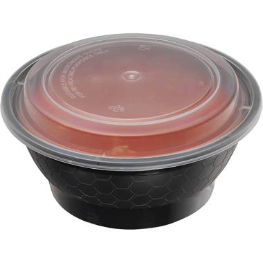 48 oz Round Meal Prep Food Storage Containers (Set of 50) Prep & Savour