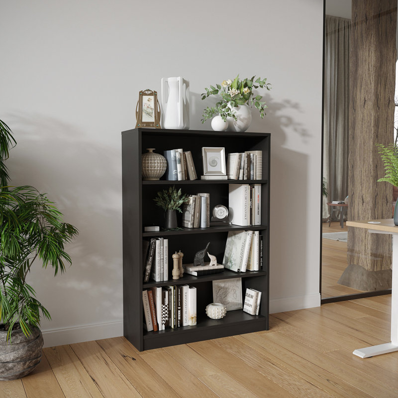 Bibliothèque standard Latitude Run® Gibney, (4 tablettes) H 48,03 po x l 33,07 po x P 11,61 po, Noir