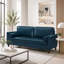 Canapé rembourré avec coussin d'assise capitonné-714601470