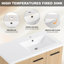 Meuble-lavabo 36 po avec lavabo droit en résine 36 po, 2 portes et 1 porte