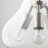 Margaret 3 - Light Chrome Unique/Statement Pendant