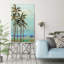 Copper Palms II by Silvia Vassileva - Print on Canvas-29422425-29608938