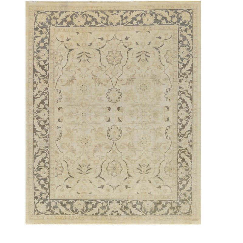 Tapis en laine ivoire