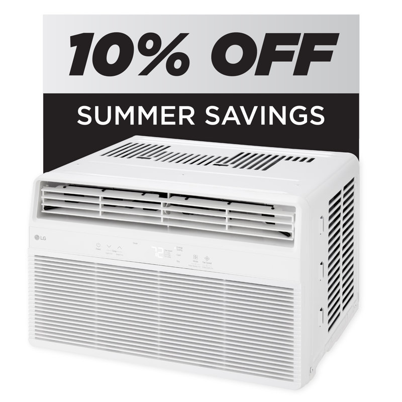 LG 5,000 BTU Window Air Conditioner, 115V, 5000