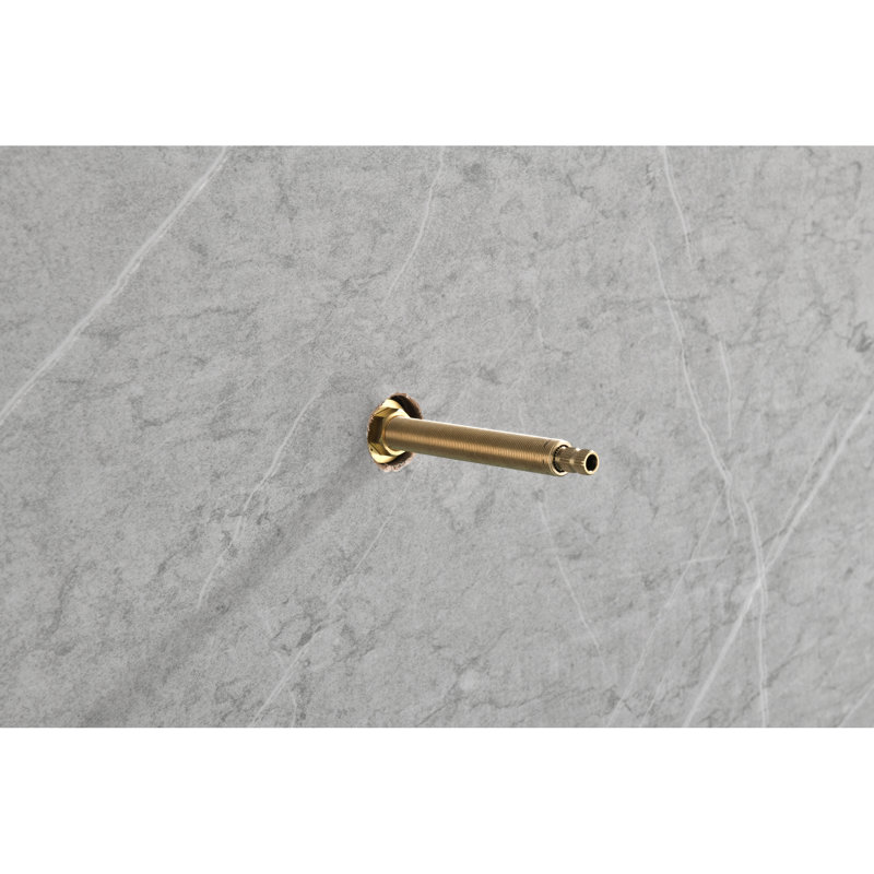 Valve 3/4 "à contrôle de volume - Douche à très haut débit, poignée en laiton pour une régulation précise de la distribution d'eau