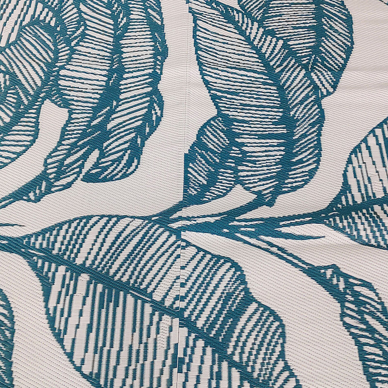 Rectangle 160 cm x 230 cm Floral Indoor / Outdoor Area Rug