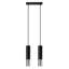 Cylinder pendant light 2-light Guizar-60295707