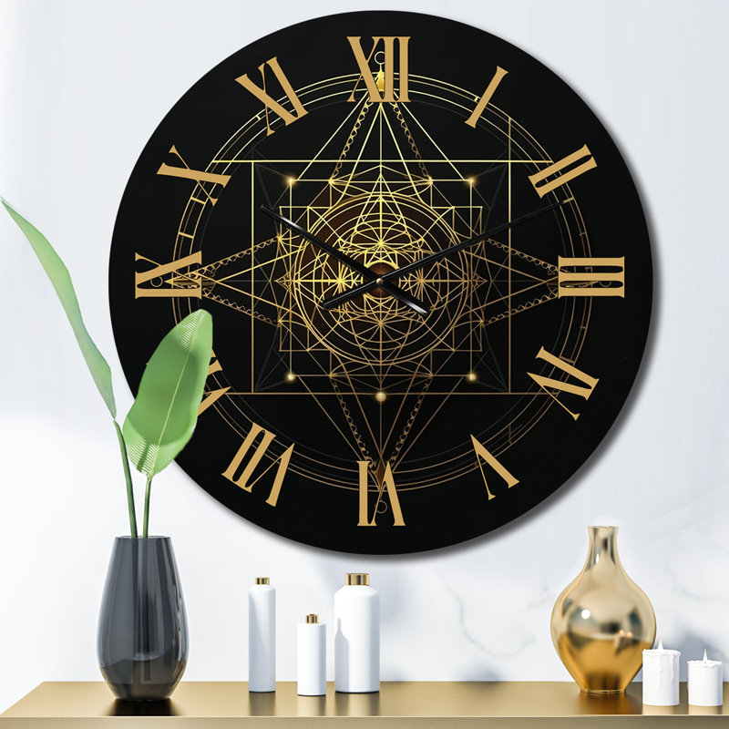 Metal Wall Clock, Small