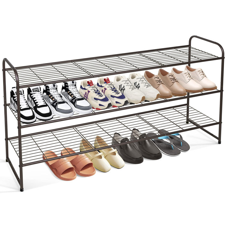 Rebrilliant 24 Pair Shoe Rack & Reviews