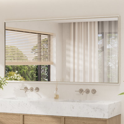 Miroir de salle de bain rectangulaire