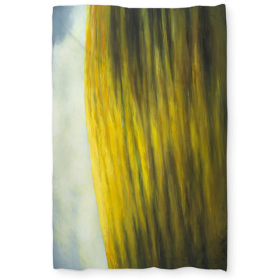 Hillock Mountains Yellow Duvet Cover | Home Decor Essentials