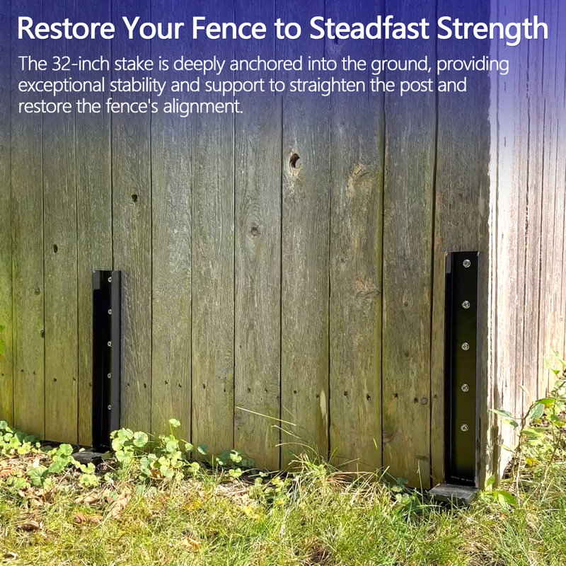 Fence Post Repair Kit 2-Pack