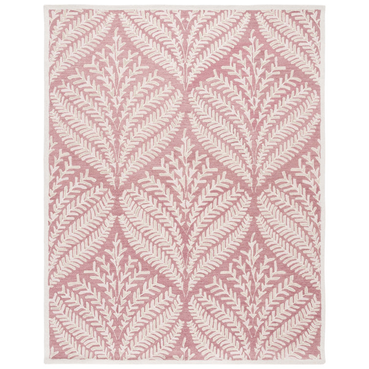 Jashona Hand Tufted Wool Floral Rug