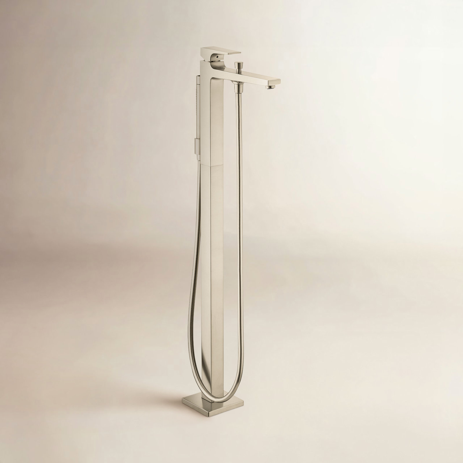 Metropol Freestanding Tub Filler Trim, Polished Nickel