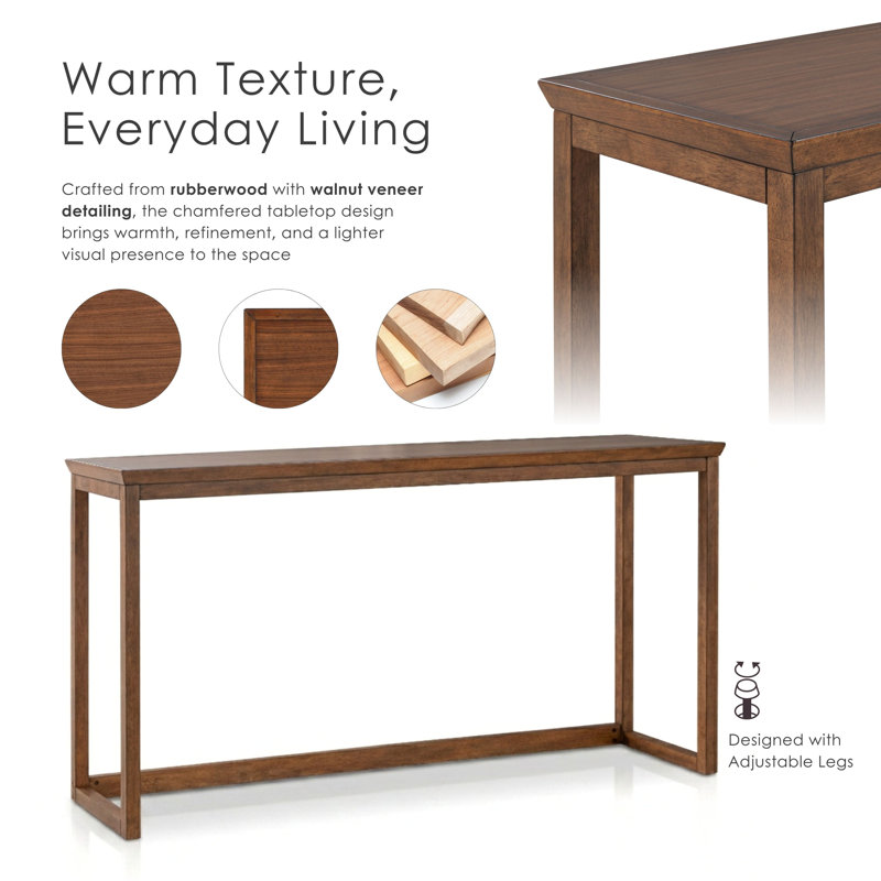 Oberlander 4-Piece Sofa Table With Stools Set