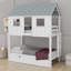 Downers Kids Twin Bunk Bed with Trundle