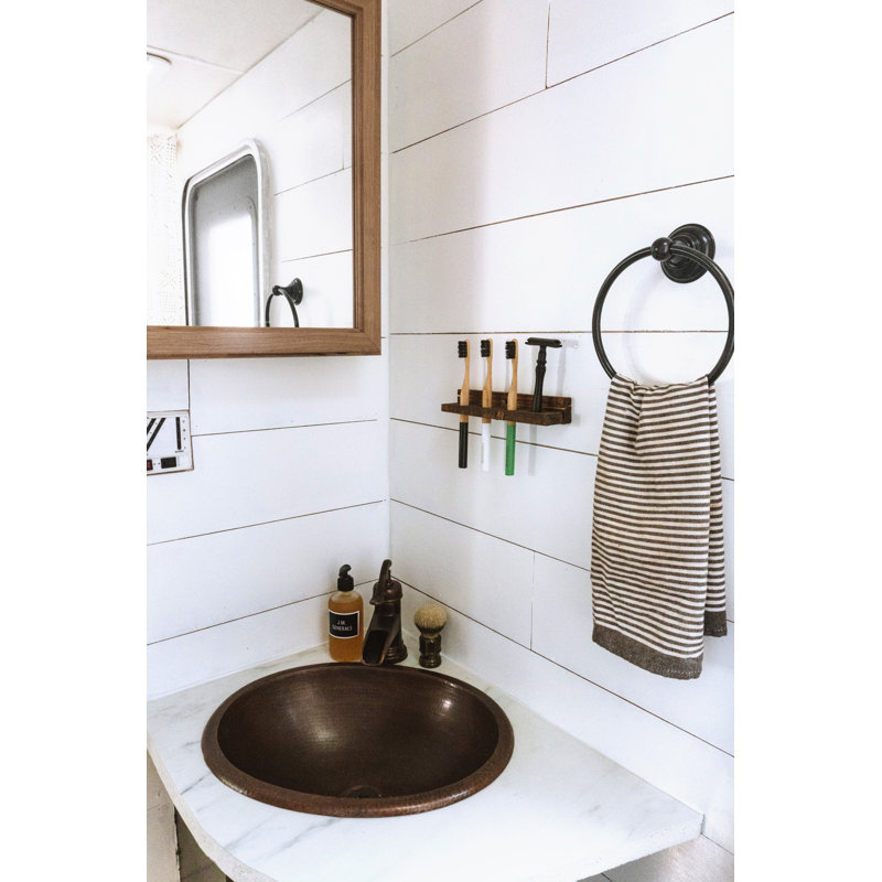 Schrodinger 17" Dual Flex Bathroom Sink in Copper