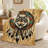 1pc Wolf Dreamcatcher Blanket, Native American Wolf Head Spiritual Symbol Flannel Throw, Super Soft Cozy Lightweight Warm Blanket for Sofa Couch Bed Living Room Dorm Office Travel, Home Decor All‑Season Gift,-135920934