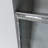 50"-54" W x 72" H Double Sliding Semi-frameless Shower Door with Two Handles-98882083