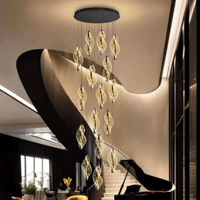 Lustre en acrylique 16 lumières