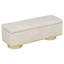 Faux Fur Upholstered Storage Bench-1477825064