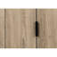 Table de salle à manger à hauteur de comptoir rectangulaire 48 po, stratifié brun taupe, petit rangement de cuisine, chic moderne avec style