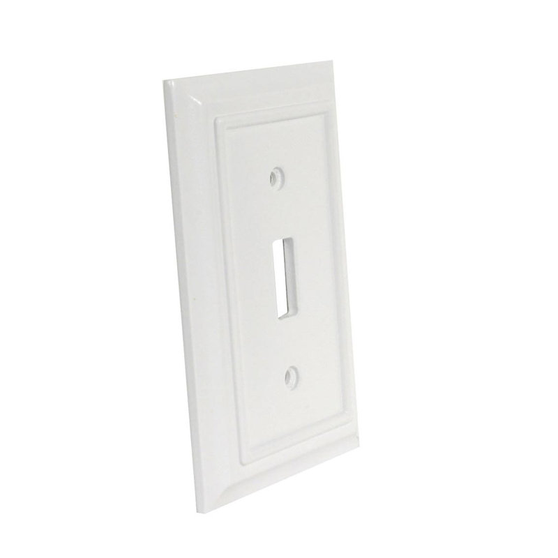 Classics 1 - Gang Toggle Light Switch Standard Wall Plate