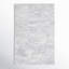 Tapis abstrait gris / ivoire touffeté à la main Audrina-86777658