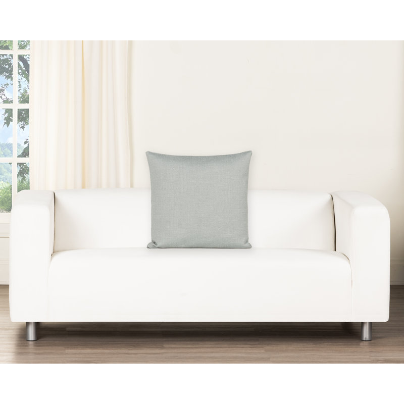 Birch Lane Coolidge Throw Pillow Throw, Feather, Sky Blue, Square 20"