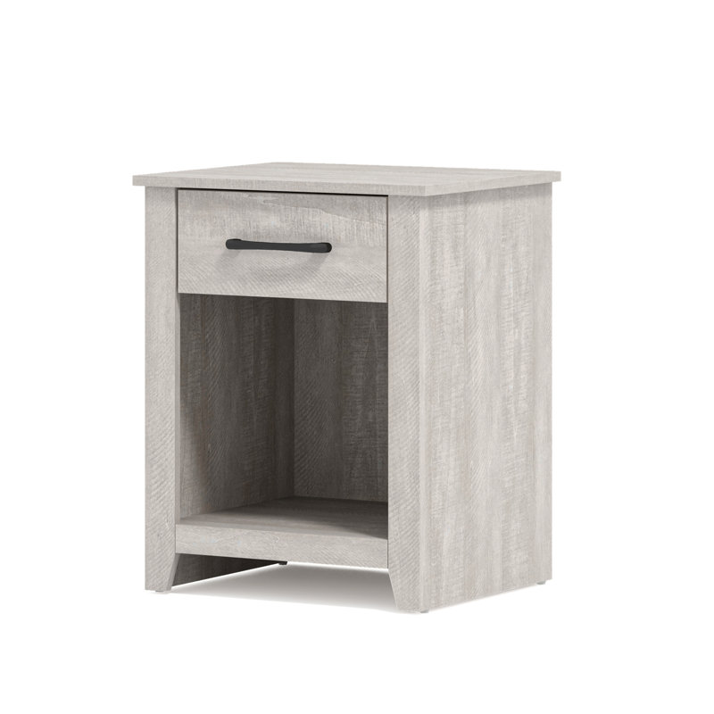 Walter 1 Drawer Nightstand, Dusty Gray