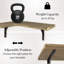Lynna 2 Piece Corner Shelf
