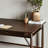 Karra Solid Wood Base Writing Desk with Power Outlet