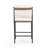 Popovich Upholstered Counter Stool with Metal Frame-84418943-83845264
