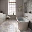 Isobel Tuscany Multicolor Polished Marble Luxury Mosaic Tile-932866718