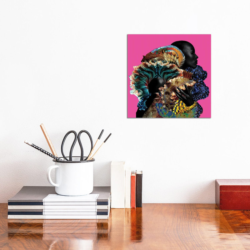 Erzulie by Lolita Lorenzo - Print on Canvas, 30.48cm H x 30.48cm W x 1.91cm D, Wrapped Canvas