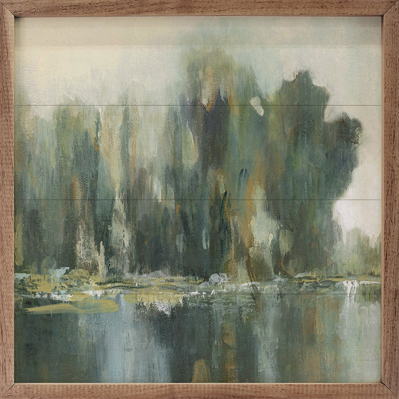 Treeline I texturé par Carol Robinson, H 4 po x l 4 po