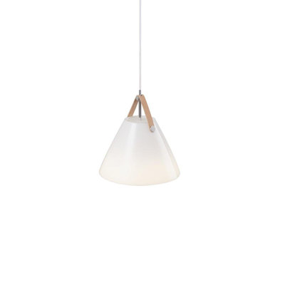 Enya 1 - Light White Cone Pendant