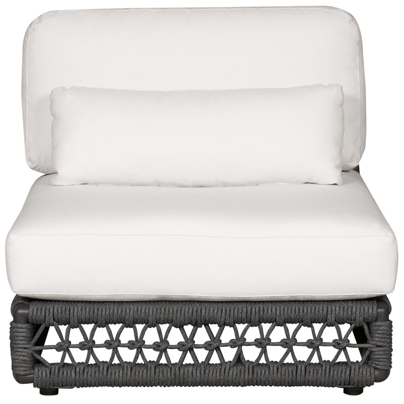 Cedargrove by Michael Weiss Outdoor Armless Chair, SB-Cove Pebble