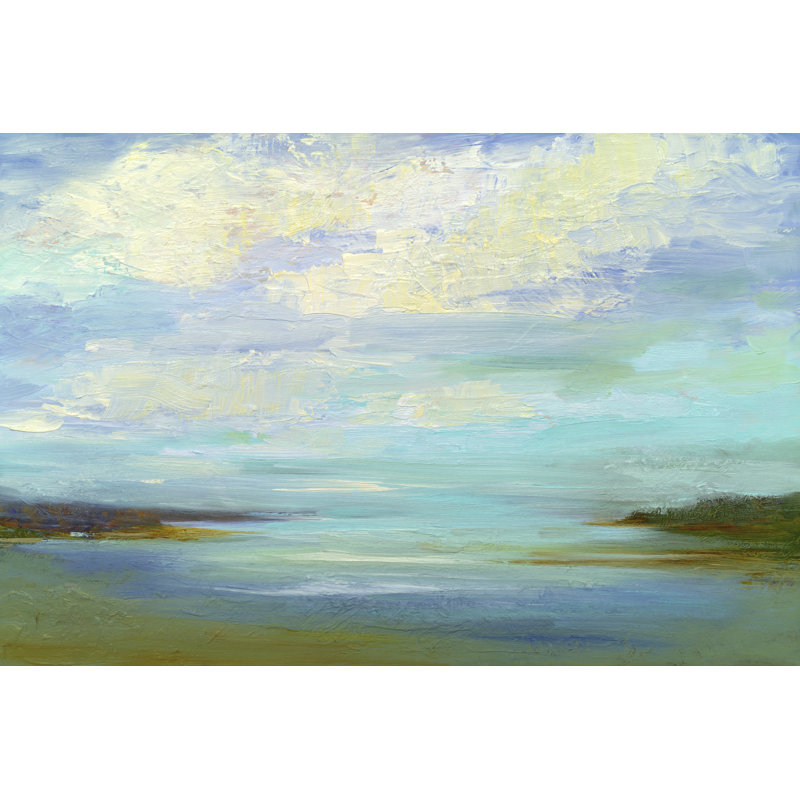 Little Inlet - No Frame Painting on Canvas, 30cm H x 46cm W x 3.8cm D
