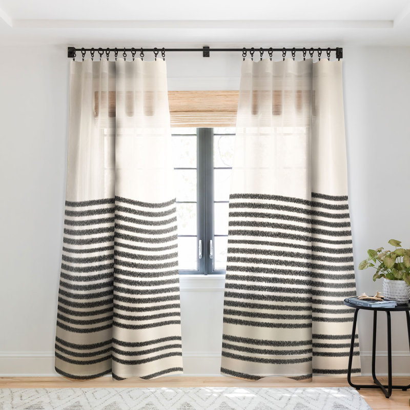 Bryice Sheer Curtain Pair, 50" W x 120" L