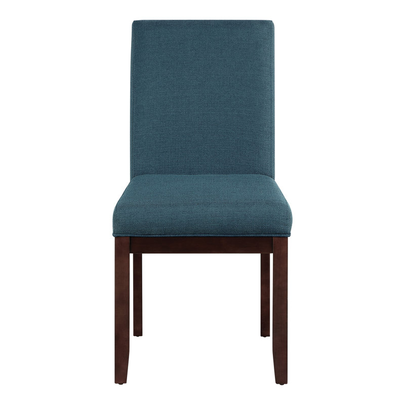 Dorazio Upholstered Side Chair in Dark brown, Azure