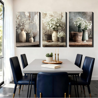 3 Piece Wrapped Canvas Print
