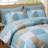 Geo-aqua Bed-in-a-bag Printed Comforter Set-114479050
