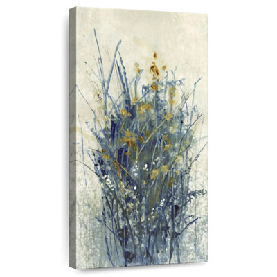 Avery sauvage indigo floral I