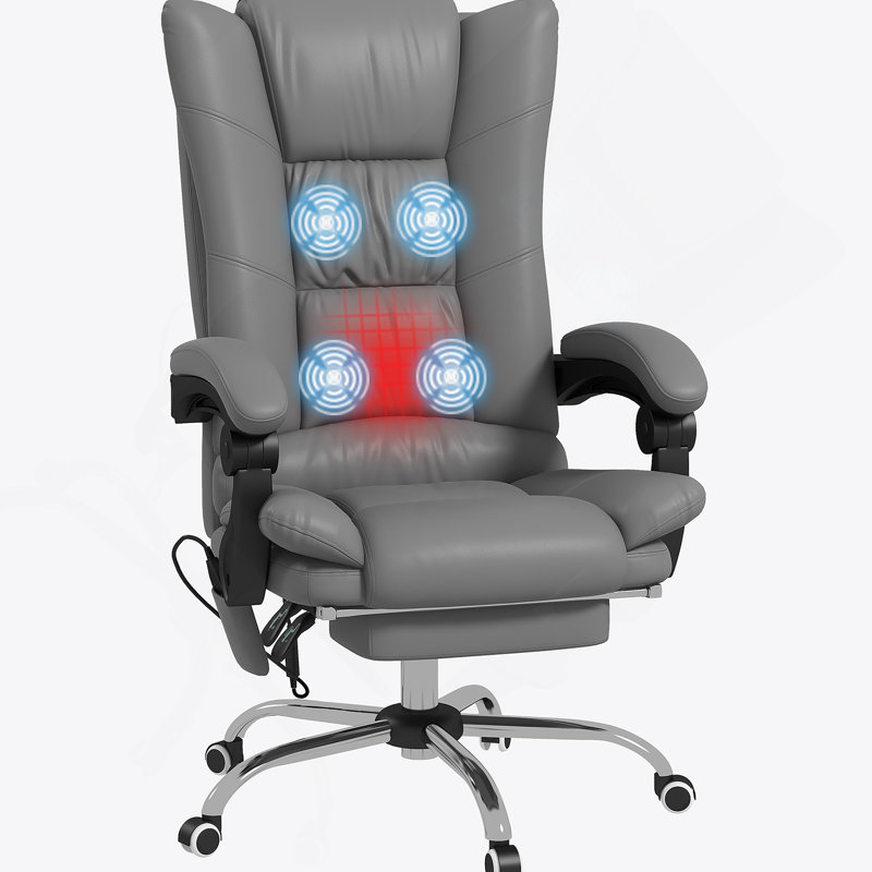 Chaise de bureau Vinsetto Vibration Massage