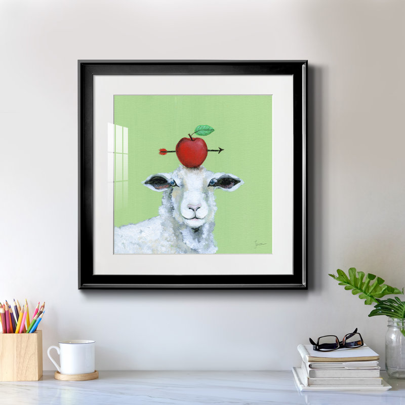 Nature ludique 3 - Peinture avec cadre, H 17,5 po x l 17,5 po x P 1,5 po, Toile avec cadre noir