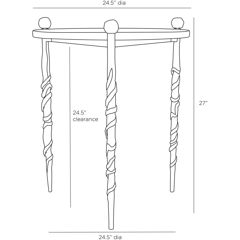 Blackthorn End Table