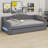 Upholstered Daybed With LED Belt And Trundle-165249742