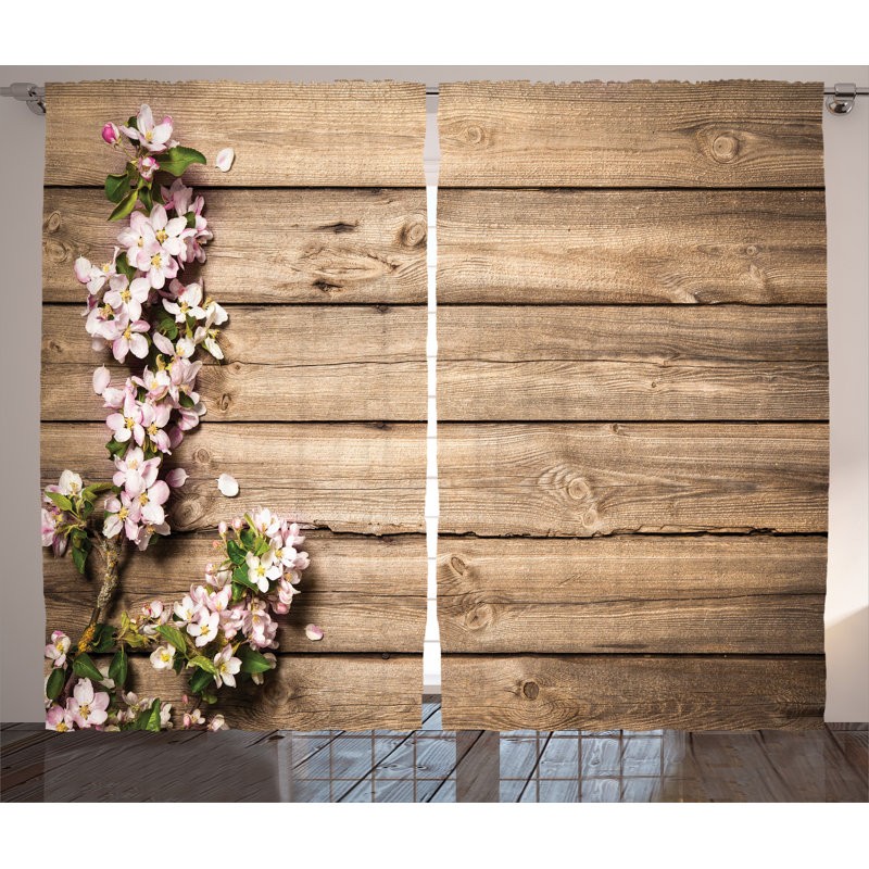 Semi Sheer Curtain Pair, 54" W x 84" L